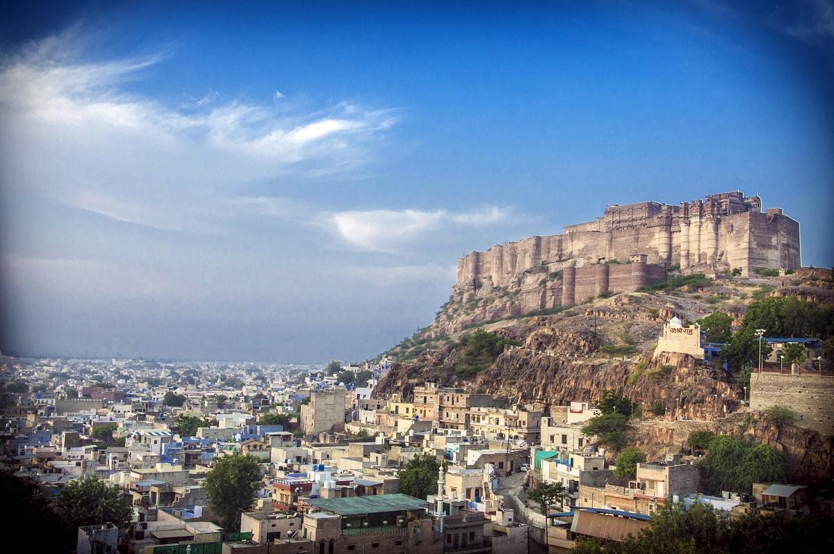 Hotel Marwar Excellency Mahamandir Bagian luar foto